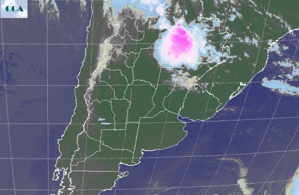 Imagen Satelital Bolsa de Comercio de Rosario